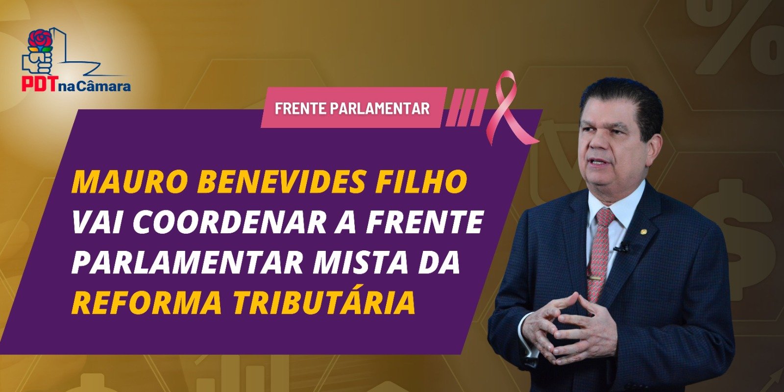 Câmara lança a Frente Parlamentar Mista da Reforma Tributária e Mauro Benevides coordenará o colegiado