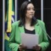 Lucyana Genésio reúne-se com o ministro Carlos Lupi para tratar sobre a seguridade no Maranhão