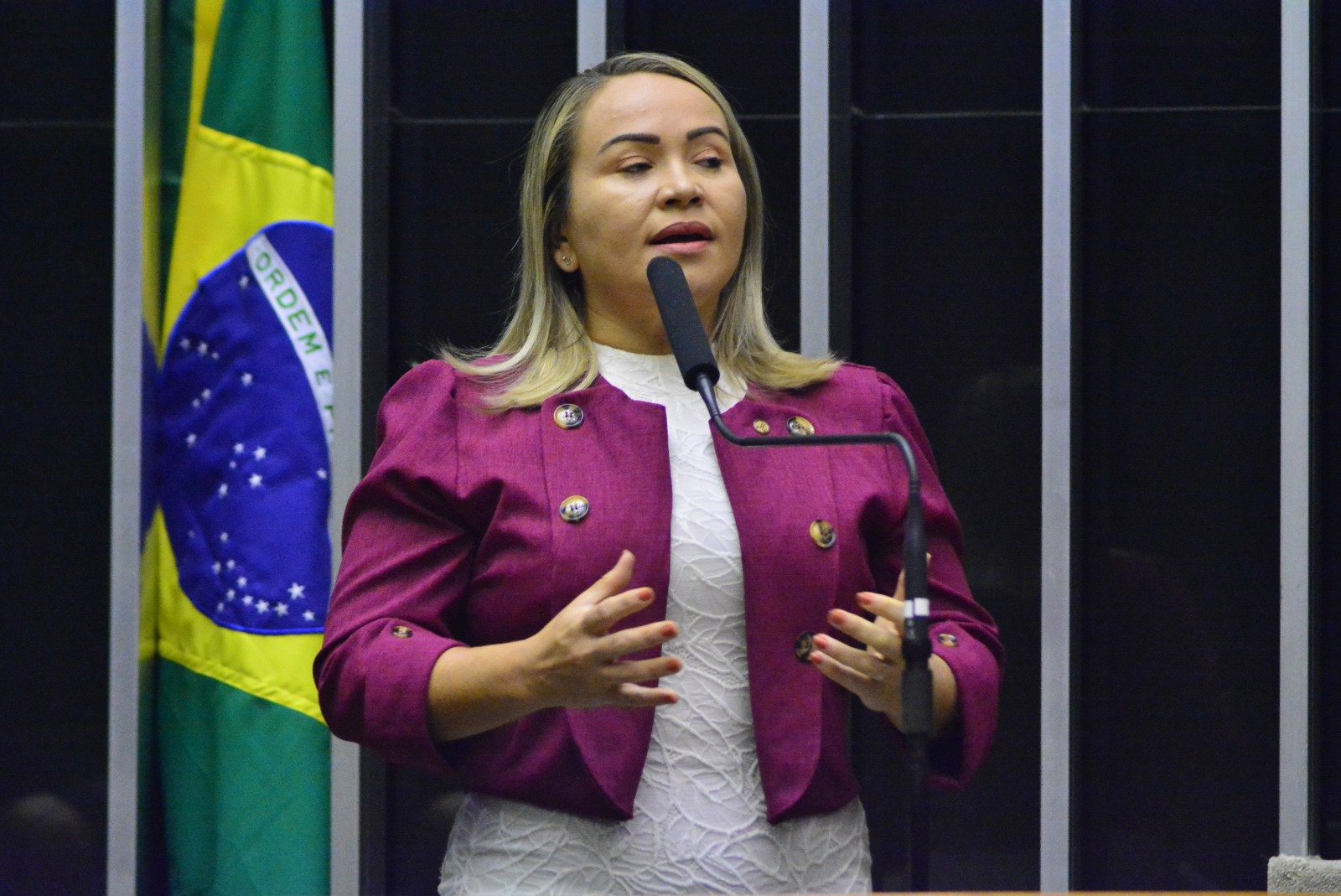 Enfermeira Ana Paula dá parecer favorável ao projeto que obriga o agressor da mulher a usar tornozeleira eletrônica