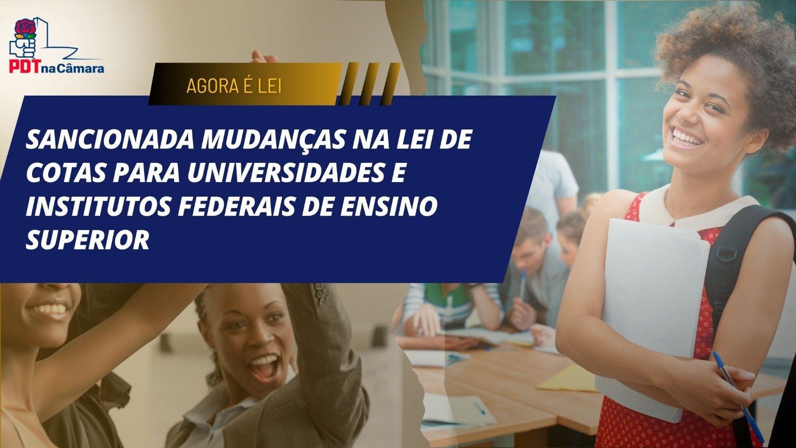 Presidente Lula sanciona proposta que atualiza Lei de Cotas