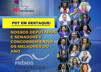 Parlamentares do PDT concorrem ao Prêmio Congresso em Foco 2205 entre os melhores do ano