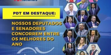 Parlamentares do PDT concorrem ao Prêmio Congresso em Foco 2205 entre os melhores do ano