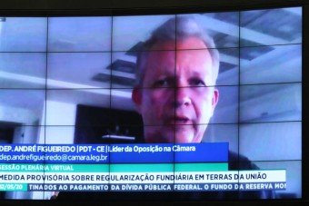 André Figueiredo comemora vitória da oposição sobre MP da Grilagem da Terra