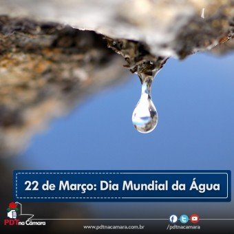 22 de março: Dia Mundial da Água