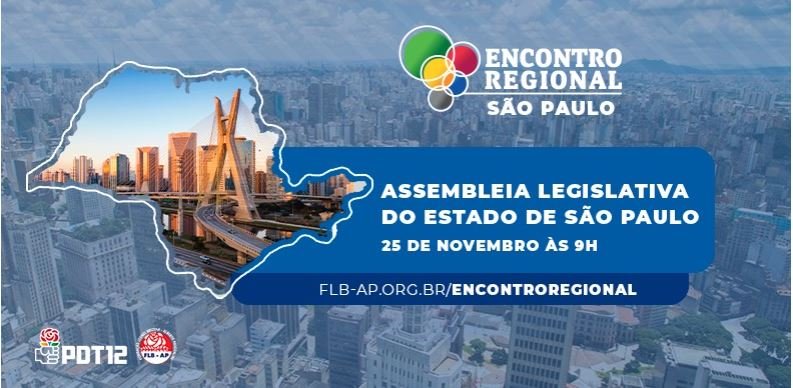Pedetistas reúnem-se em São Paulo no 6º Encontro Regional do PDT