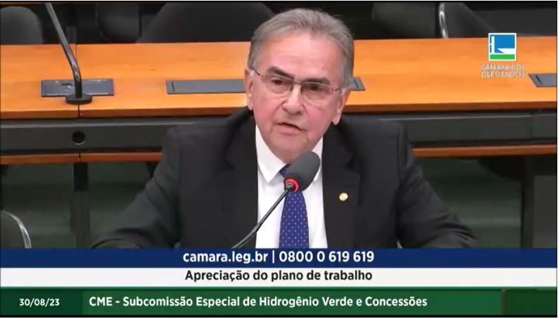 Leônidas Cristino apresenta o Plano de Trabalho da Subcomissão Especial do Hidrogênio Verde e Concessões