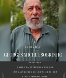 Nota de Falecimento: Georges Michel Sobrinho