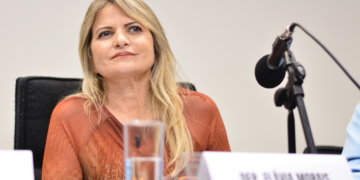 Flávia Morais debate em comissão retomada de obras do SUS