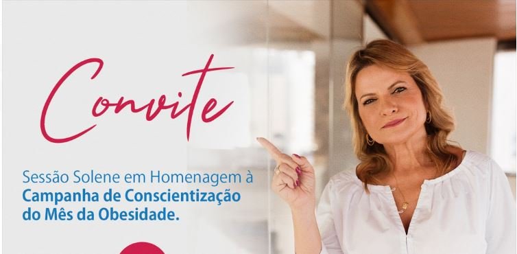 Câmara homenageia “Campanha de Conscientização do Mês da Obesidade”
