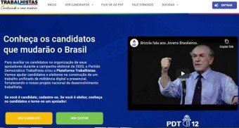 PDT lança plataforma Trabalhista para conectar candidatos e eleitores em 2020