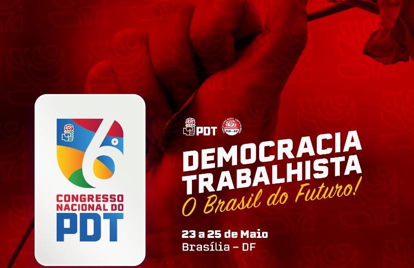 PDT lança site e plataforma sobre congresso que ocorre em maio em Brasília