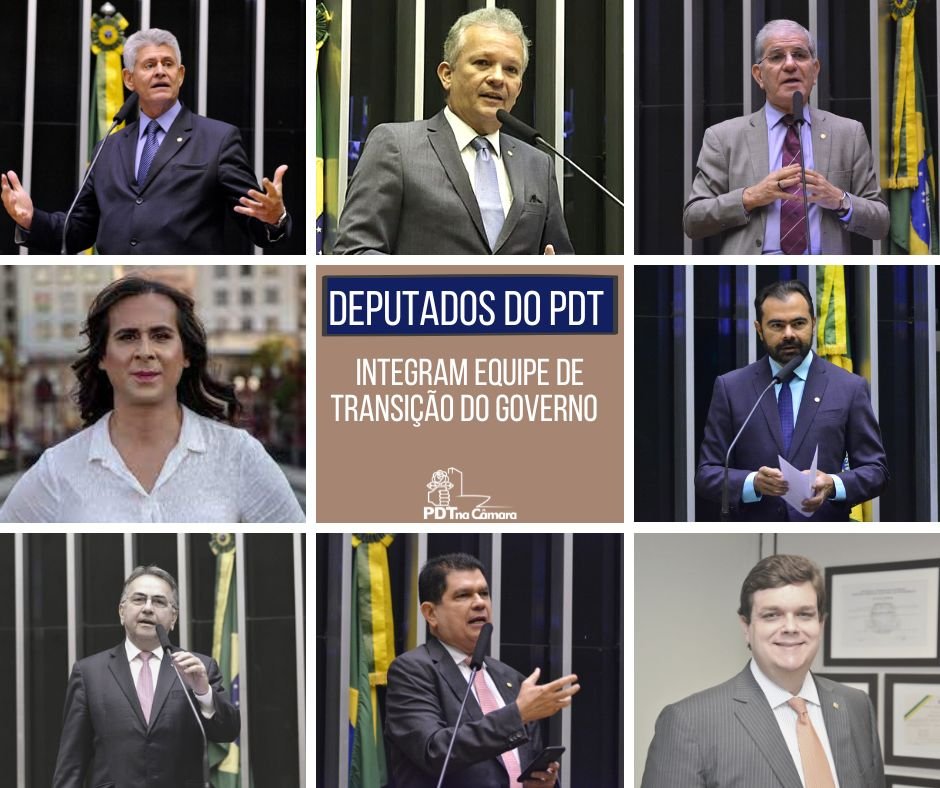 Pedetistas integram grupos técnicos da transição do governo